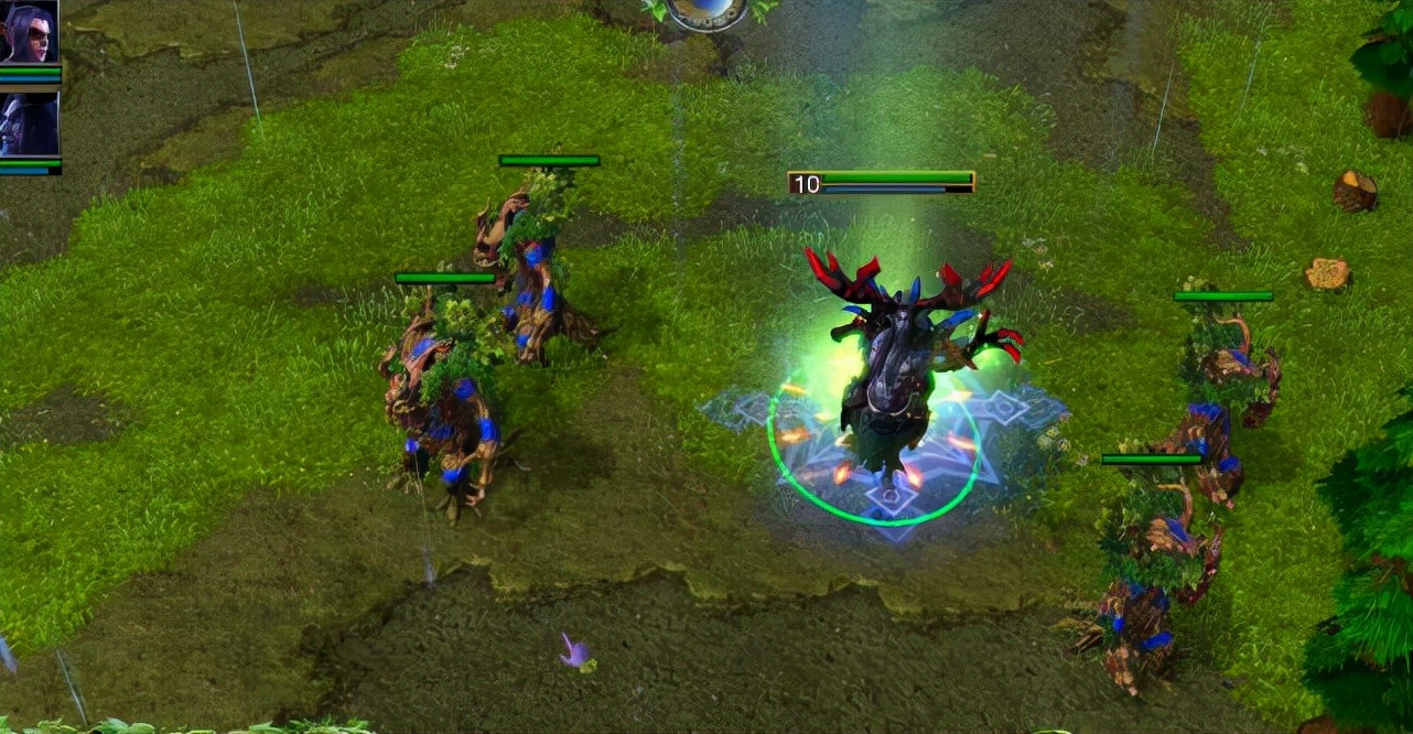 魔兽争霸3同时释放技能,魔兽争霸3多人对战