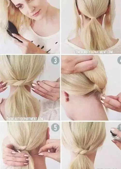 头发马尾辫扎法大全简单又好看,马尾辫头发扎法大全简单又好看