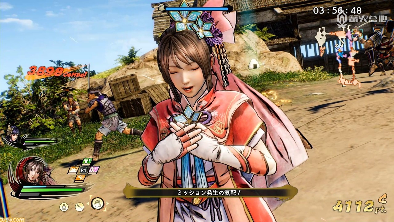 《战国无双5》Fami通评测：与杂兵和武将战斗时的差别更明显