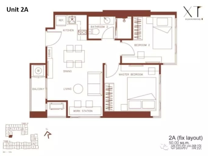 XTHuaikhwang推出10套包租房源，包租2年每年固定收益6%