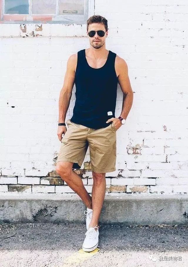 男士夏季短裤穿搭成熟质感高级,男士夏日短裤推荐