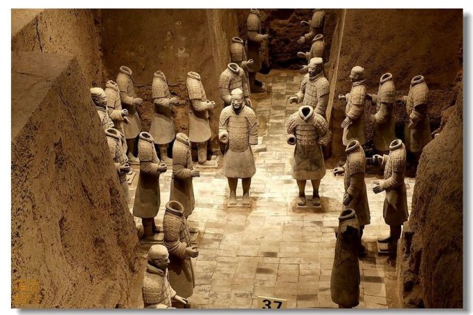 秦陵兵马俑震撼世界,震撼秦始皇陵兵马俑欣赏