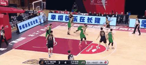 广厦和辽宁这个赛季交手记录,辽宁102比98广东集锦