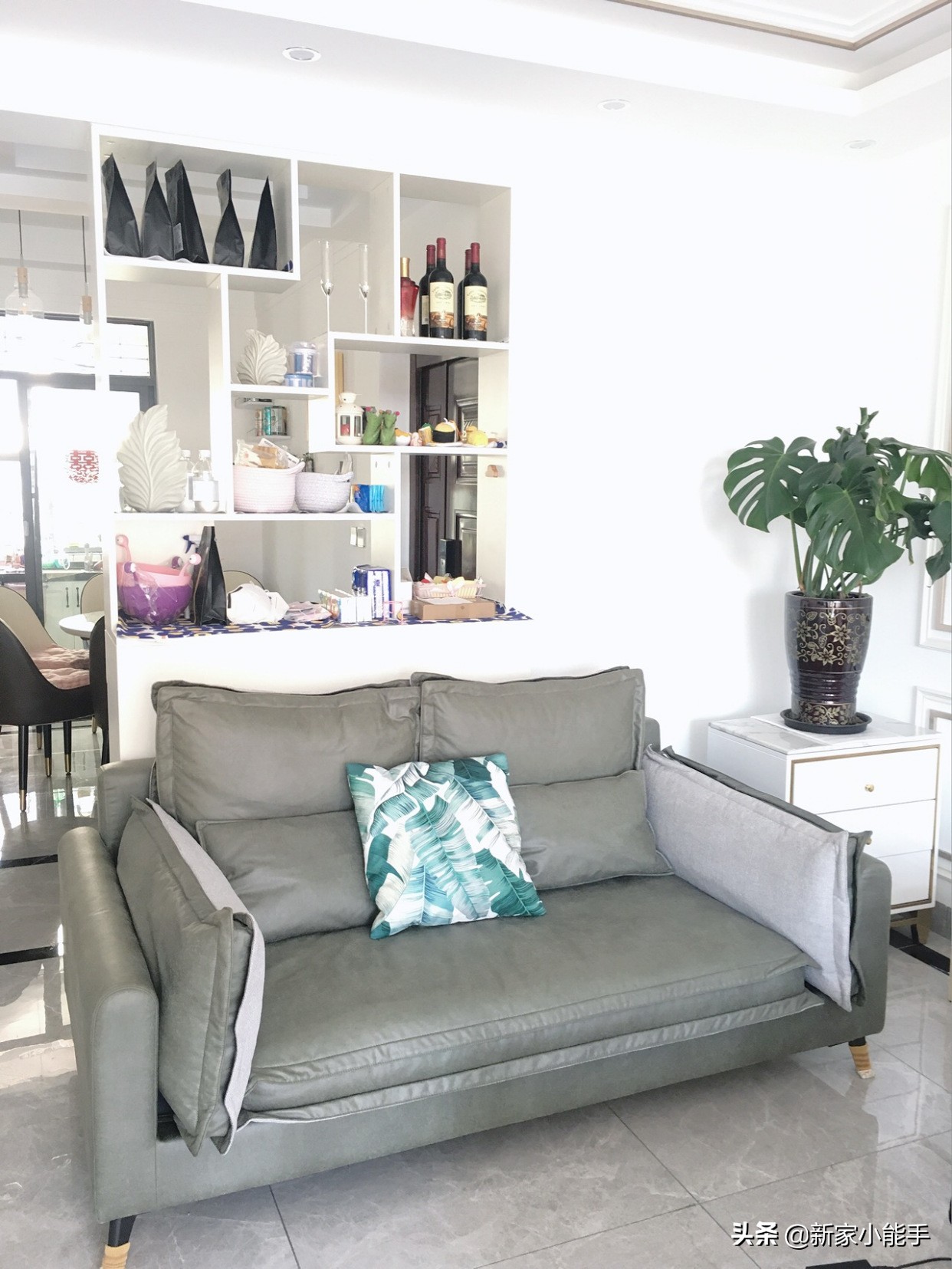 她家房子装修风格,她家装修很简单