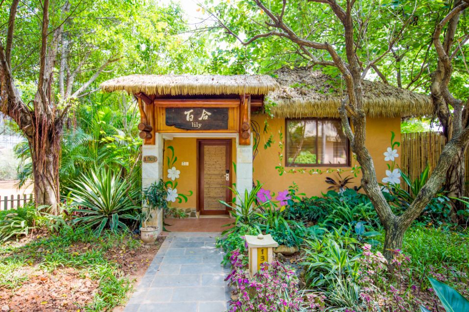 藏在河源爱心岛上的温泉民宿，巴厘岛风情小别墅，私家泡池，惊艳