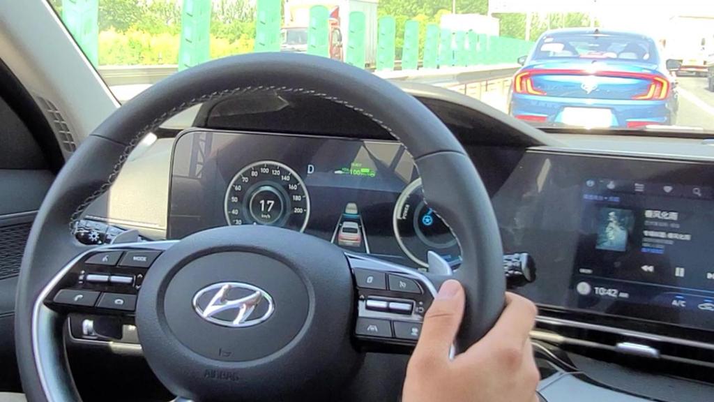 试驾新一代名图,名图纯电试驾