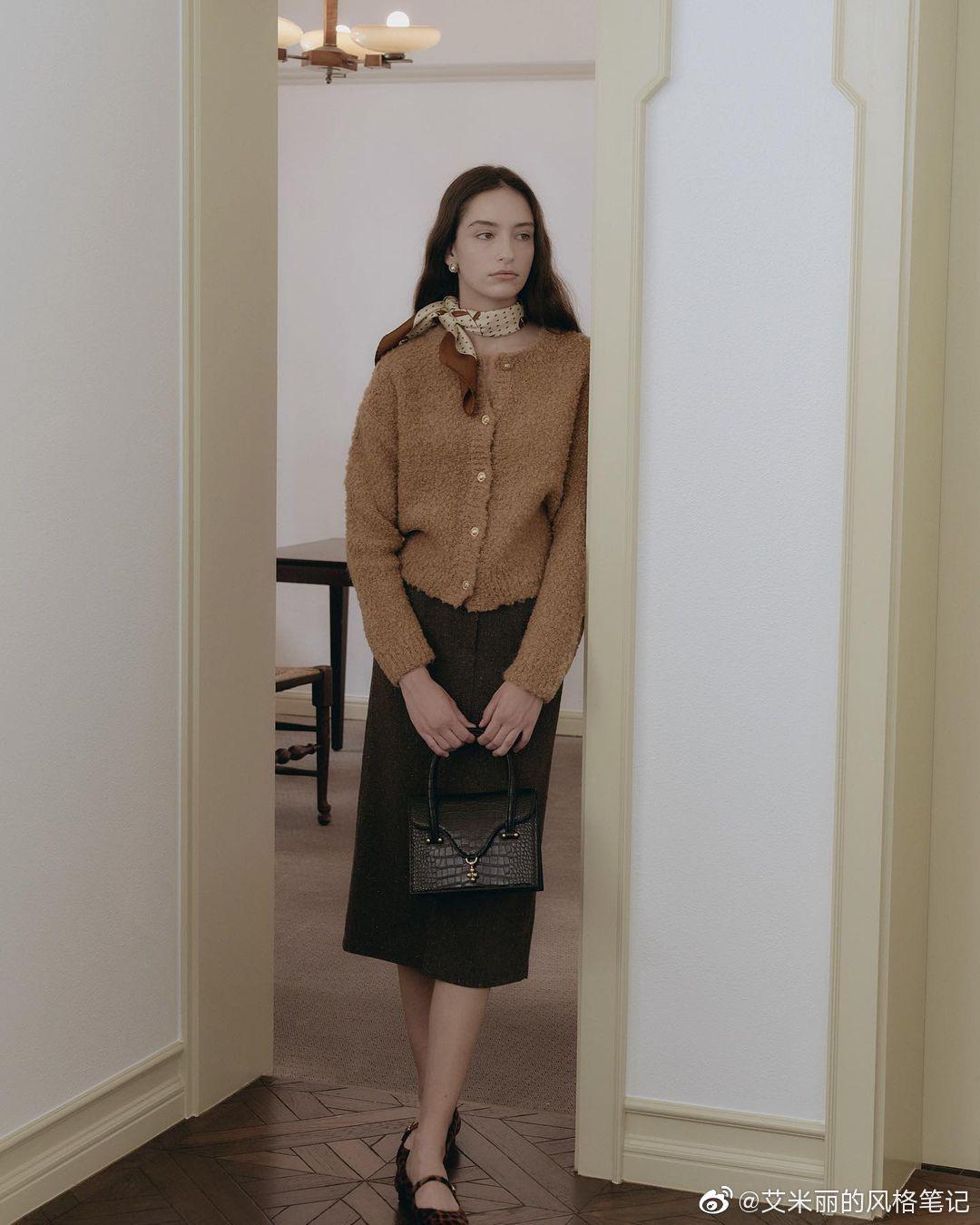 穿搭高级丝巾,穿搭丝巾