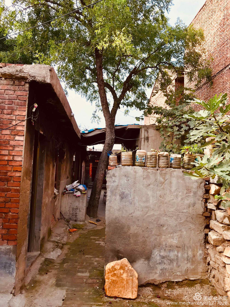 新安县铁门镇庙头村新旧照片对比,新安县庙头村的老照片