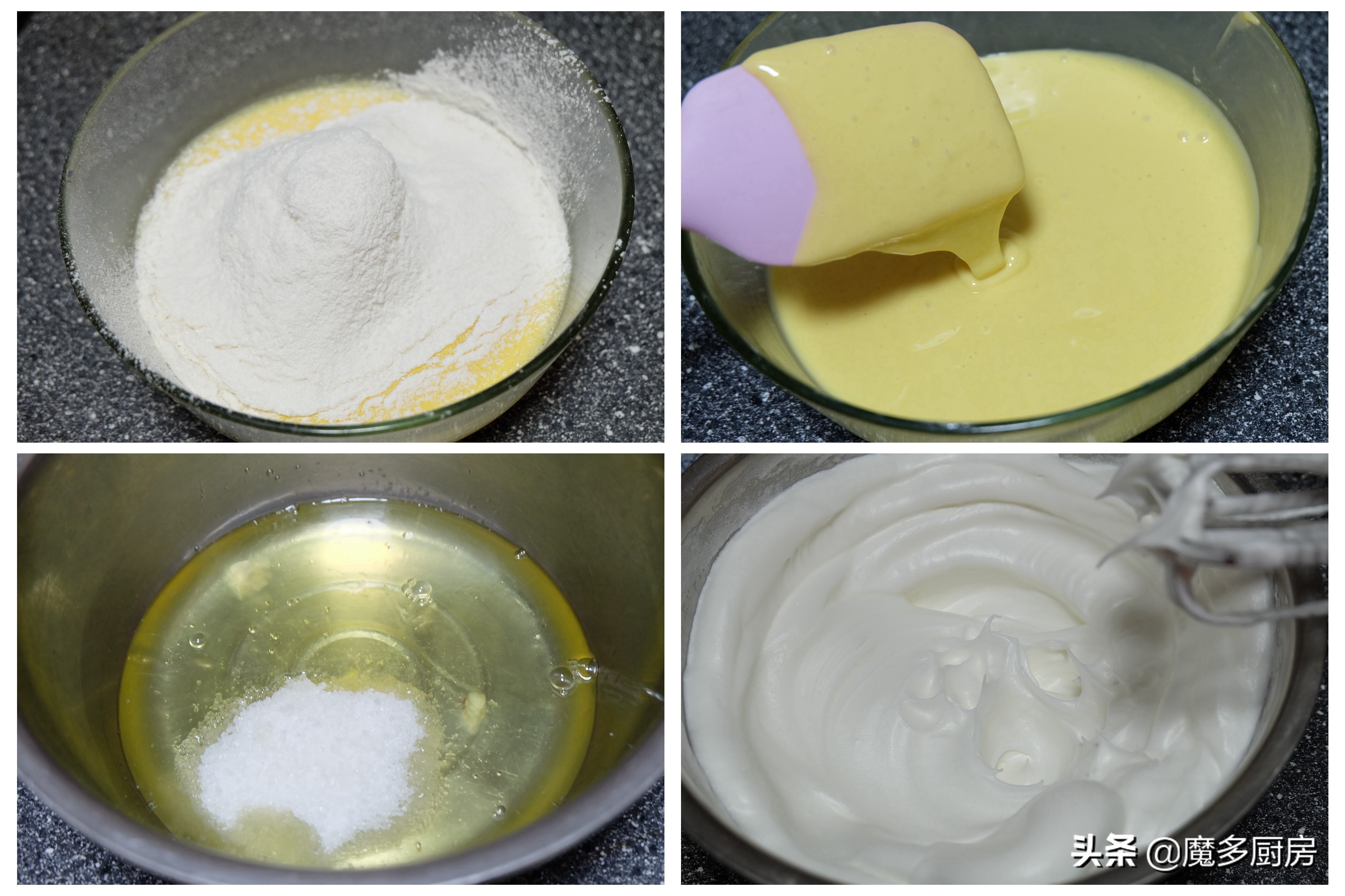 蓬松蛋糕的最简单做法,怎样做低糖蛋糕简单又好吃