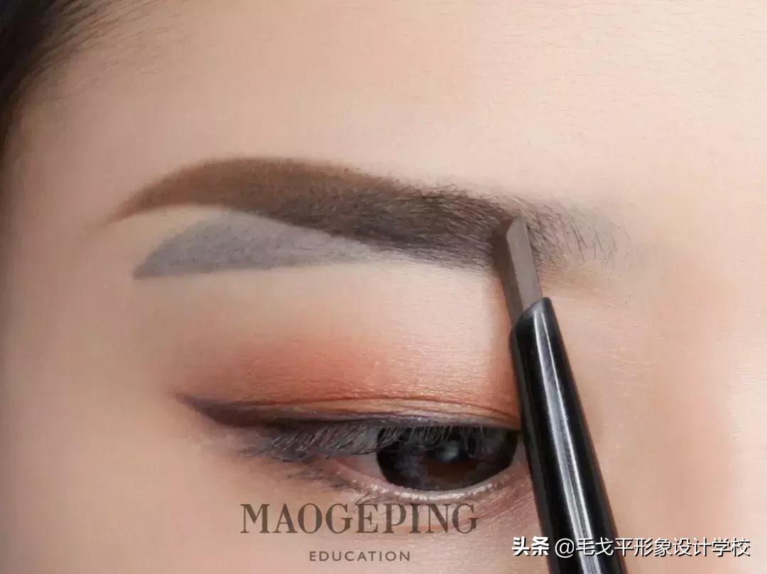 自然眉形画眉毛教程,教你轻松改眉形