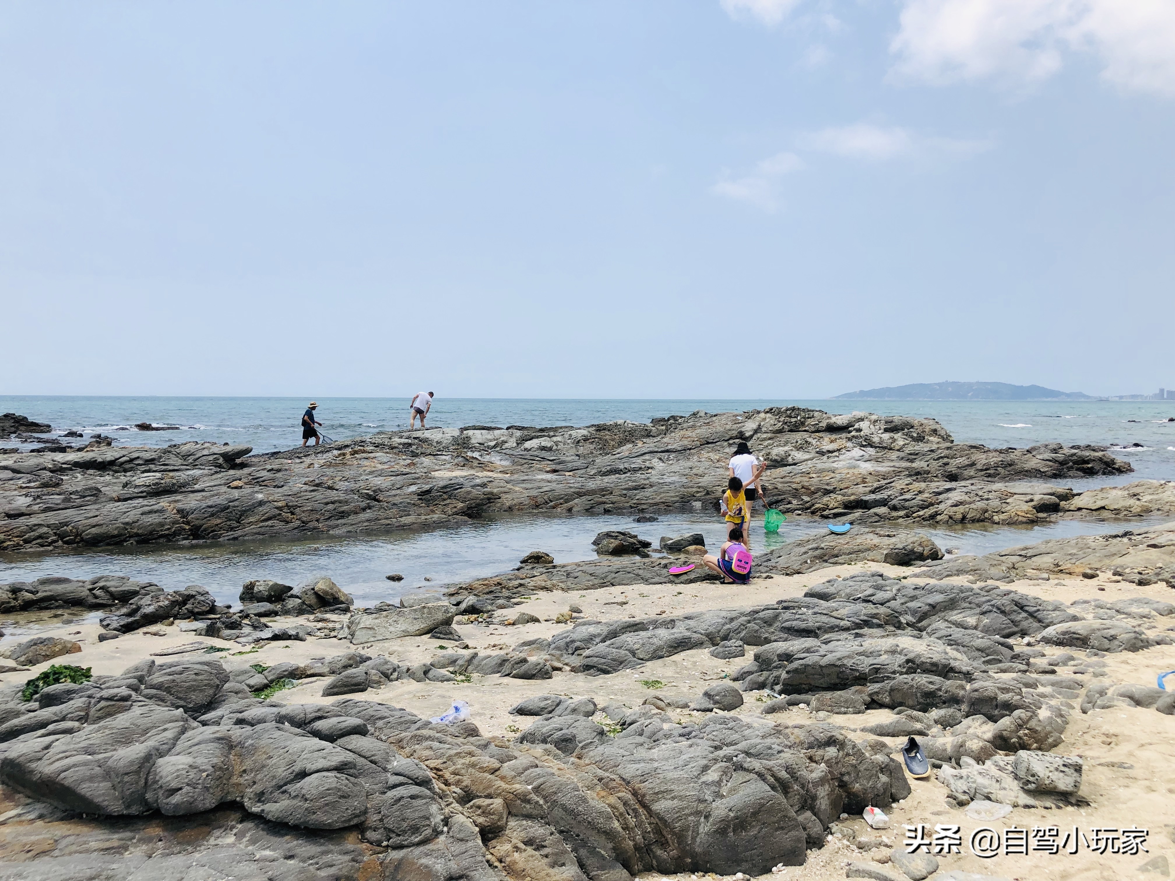 惠州最美礁石海滩,惠州最干净的沙滩推荐