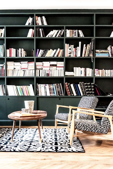 好看的书柜款式,13款高颜值书柜配色