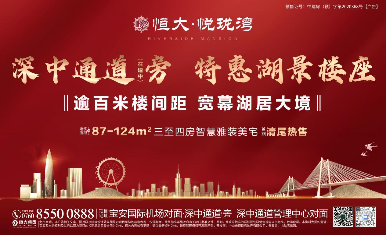 深中通道旁边的楼盘优惠,深中通道有观光区