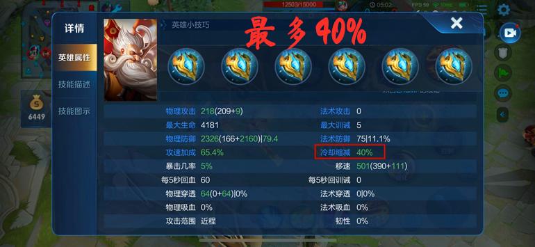 王者荣耀哪个英雄适合出冰霜冲击,王者荣耀冷却指什么