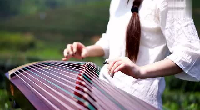 古筝揉弦的正确方法,古筝揉弦练习曲谱