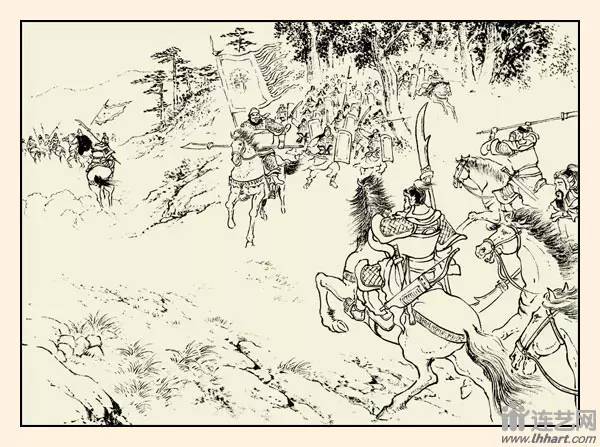 九轩征南擒方腊连环画之三,三国故事图文