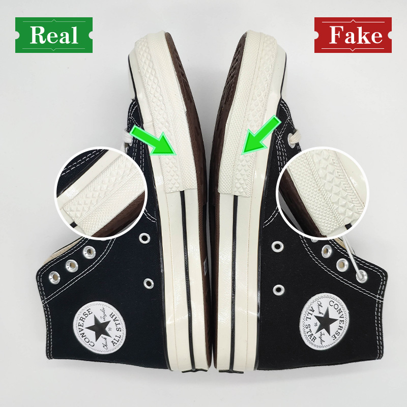 普通匡威与匡威1970S区别Converse真假鉴定对比？