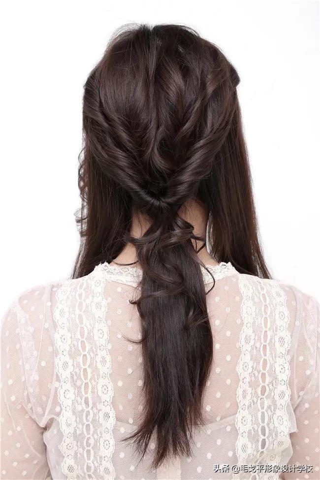 日系短发盘发简单好看,日系慵懒优雅盘发