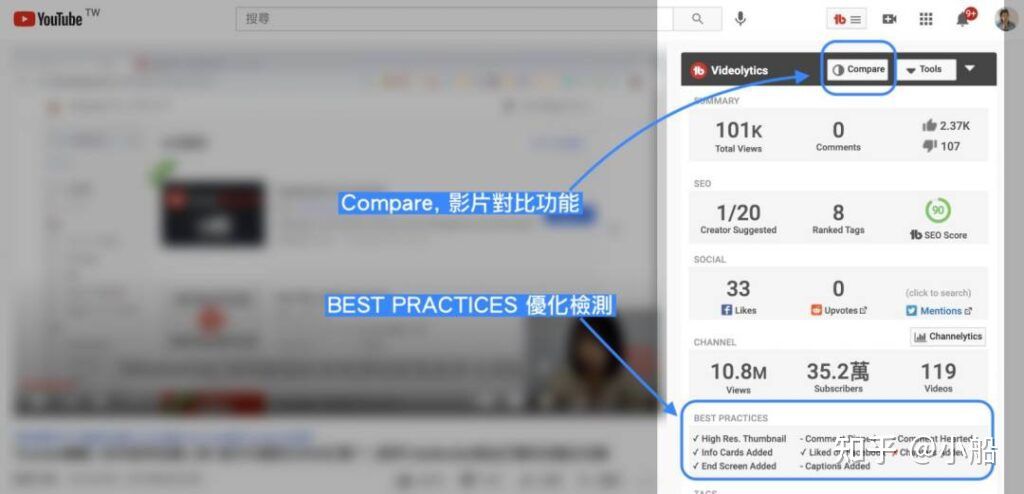 TubeBuddy教学，影片总是没流量？免费涨粉工具5分钟就学会