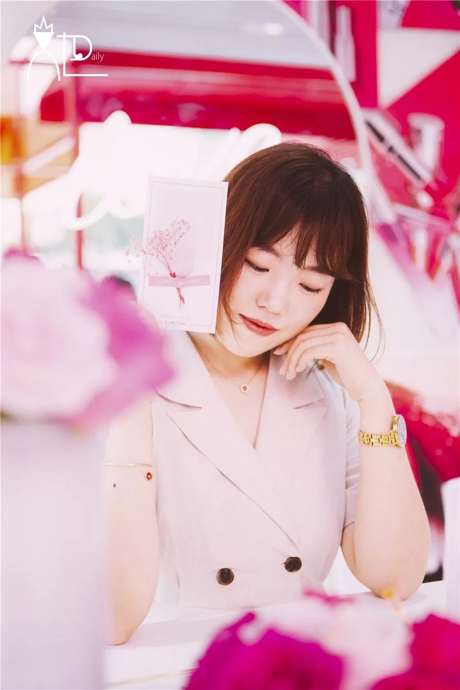 兰蔻情人节礼物口红开箱,兰蔻七夕节限定口红单支装