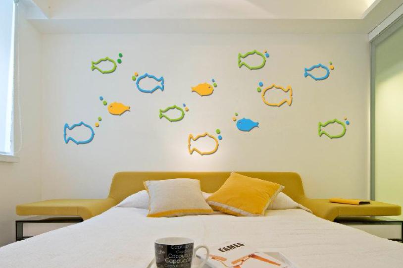 美观上档次的立体墙贴,墙壁墙贴装饰大全