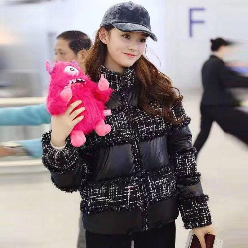 羽绒服潮流中长韩版明星同款,明星同款平价有质感的羽绒服