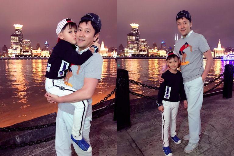 蔡国庆带孩子上节目,蔡国庆带儿子参加一档节目