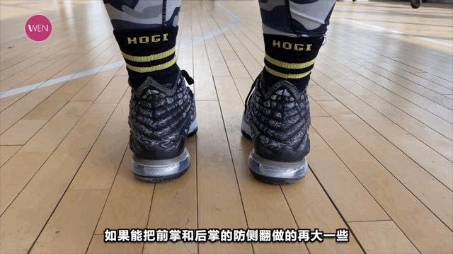 詹姆斯上脚17战靴,詹姆斯lbj实战靴