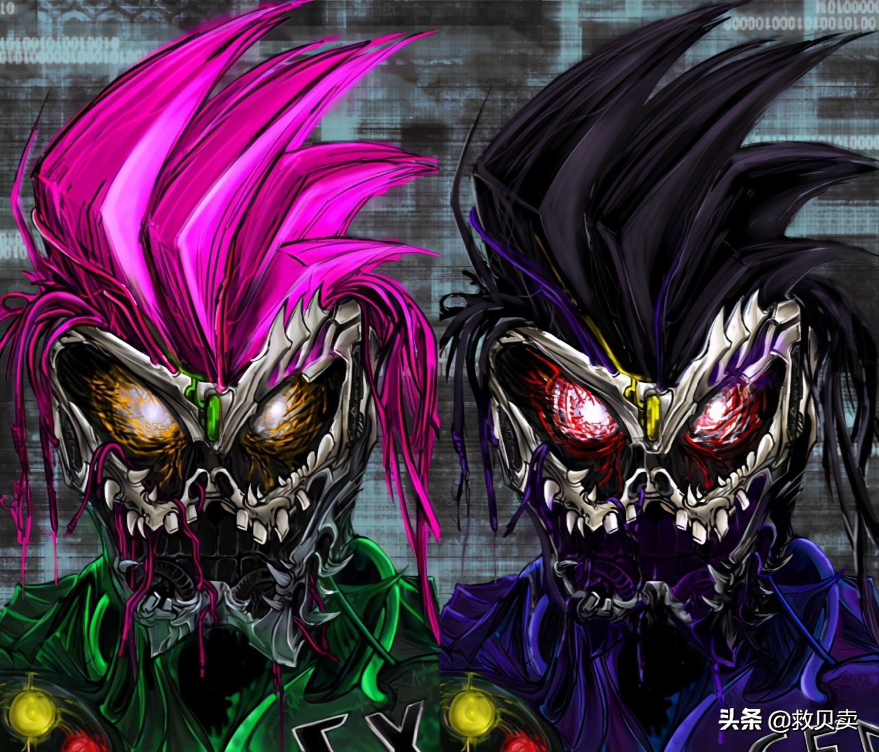 假面骑士漫展创骑不同形态,假面骑士异类甲斗和拳蝗