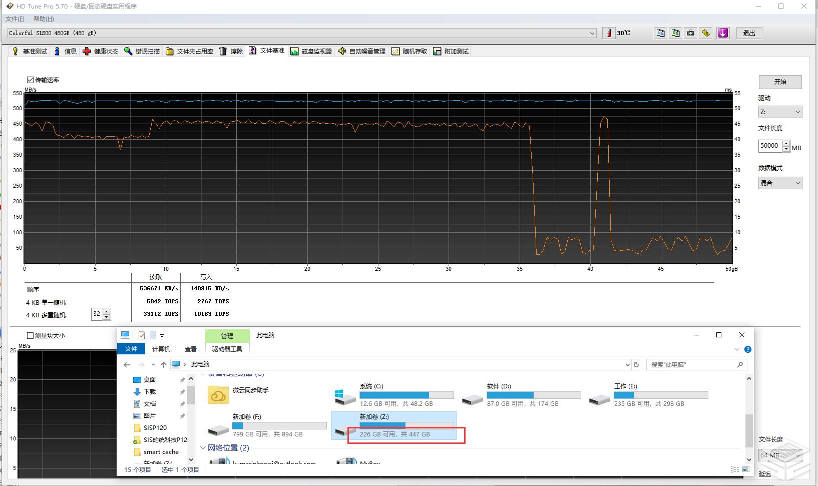 ssd随机写入速度突破,ssd写盘速度