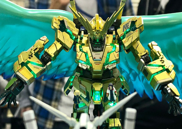 独角兽三号机高达爆甲模型,独角兽3号机高达