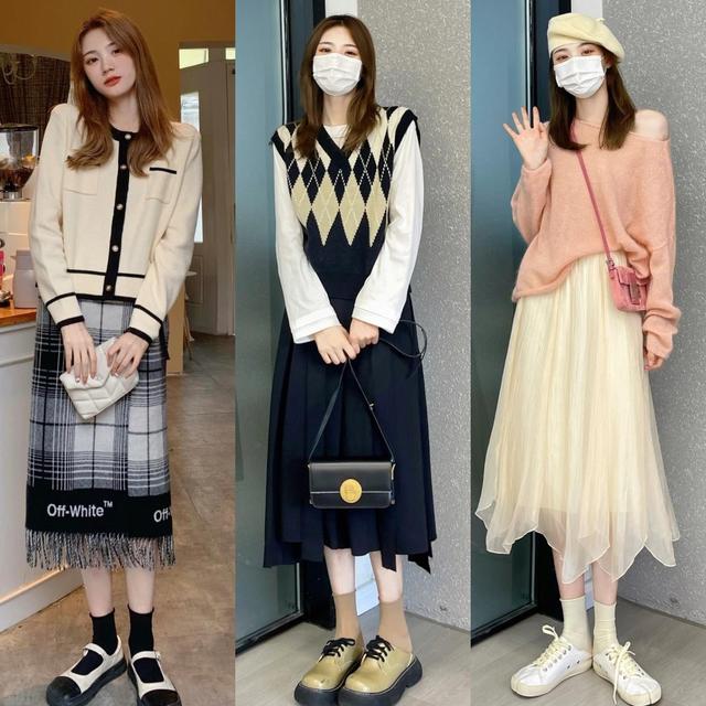 一条半身裙多种穿法夏季穿搭,穿半身裙该怎样穿搭