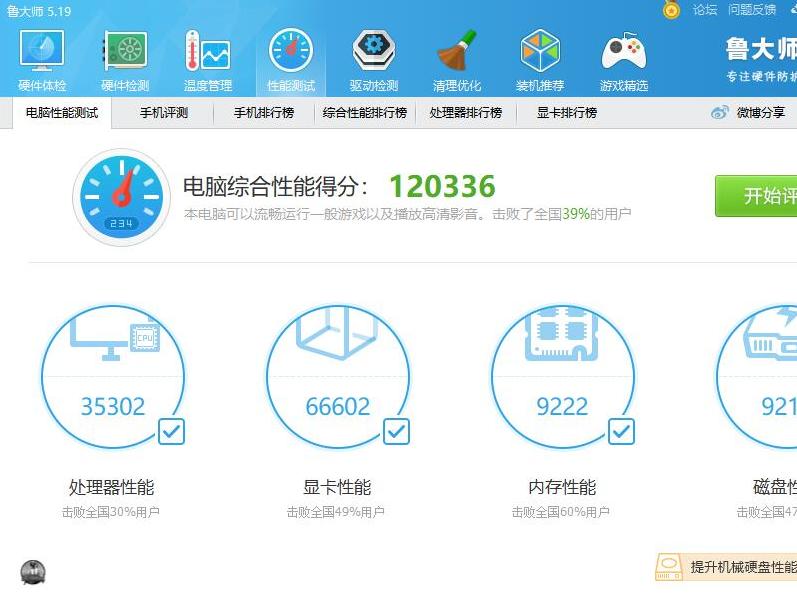 想测试电脑跑分但又不敢用鲁大师,鲁大师电脑跑分如何测试教程