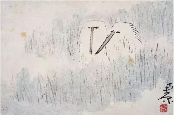 陈子庄画图片,看陈子庄的画有感