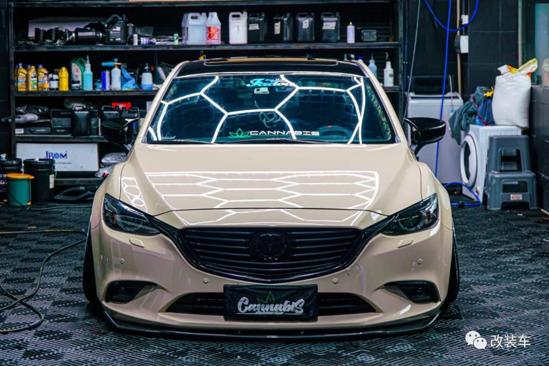 马自达阿特兹改装外观全过程,2018款马自达阿特兹改装