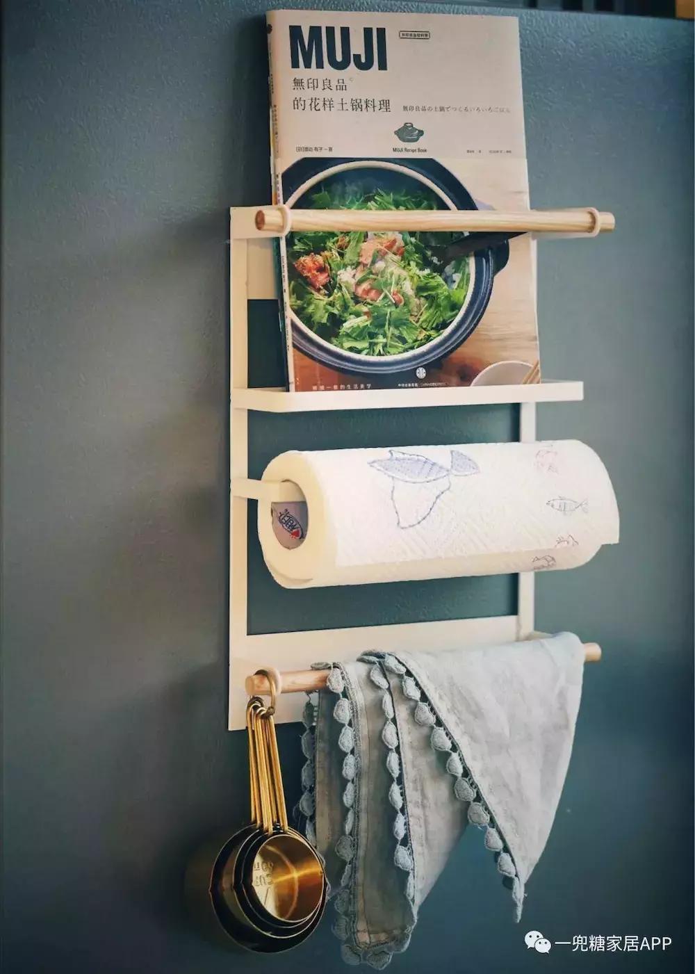 厨房收纳好物,20件小厨房越用越大的收纳神器