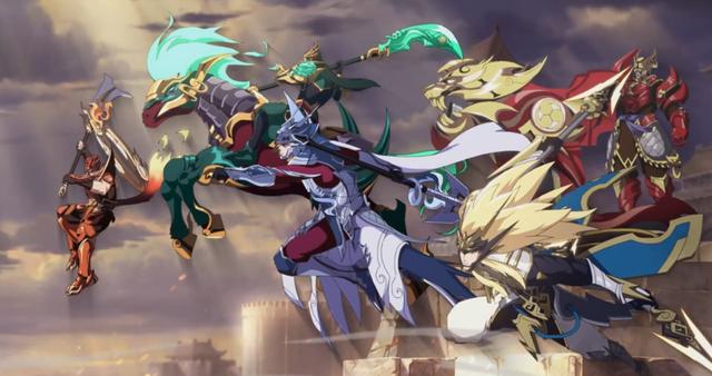 赵云龙胆守护灵,王者荣耀五虎上将赵云守护灵