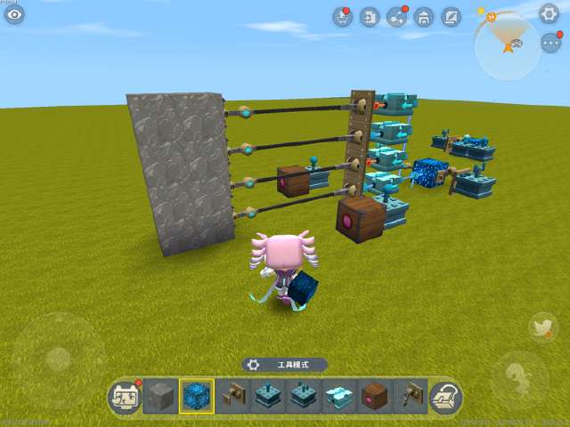 迷你世界怎么做到自动门,迷你世界中怎么做到自动门