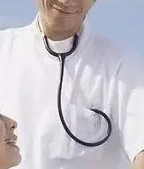 听诊器使用展示,听诊器耳件正确佩戴图