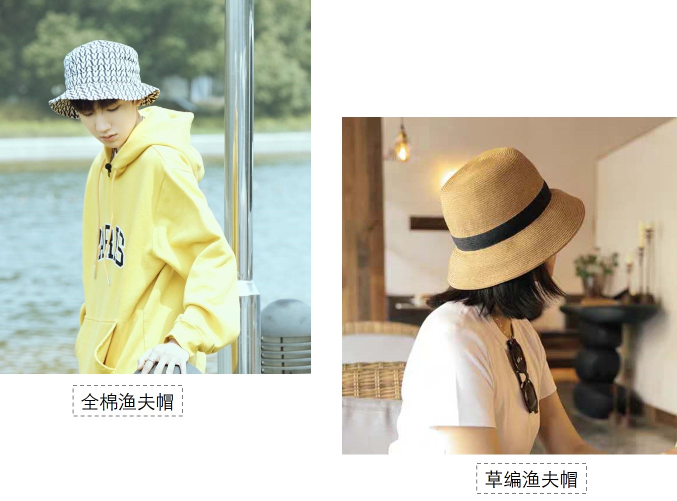 可收纳渔夫帽防晒帽,渔夫帽休闲好收纳