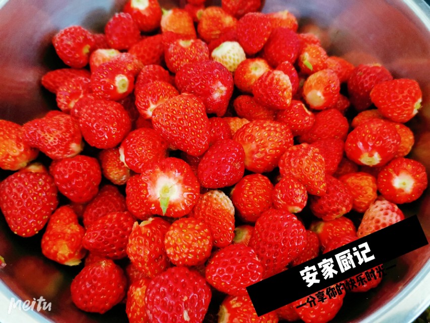 教你在家轻松自制草莓酱不用锅,自制草莓酱没有添加剂