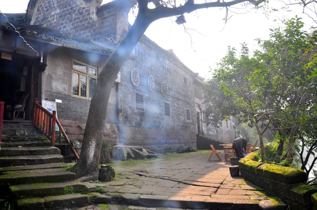 自贡仙市喝茶,自贡仙市古镇围炉煮茶