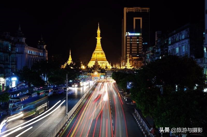 仰光充满现代感和历史感的城市,缅甸仰光佛塔之国