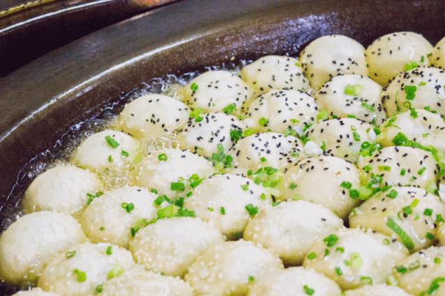 正宗脆底生煎包,超好吃的生煎包盘点