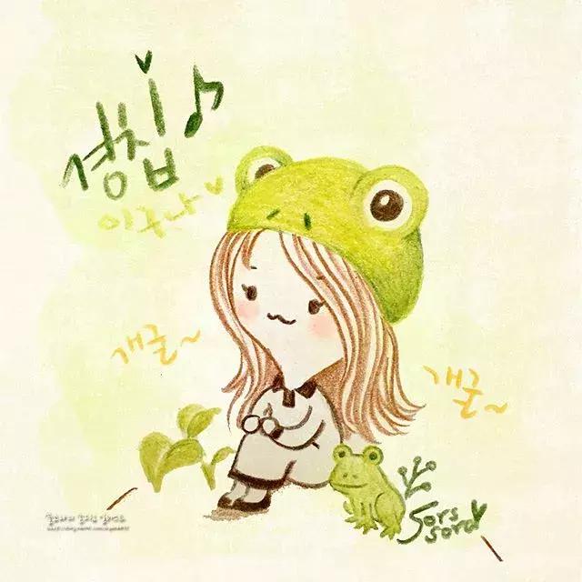 彩铅画古风人物简笔画,彩铅荷花简笔画几分钟就能学会