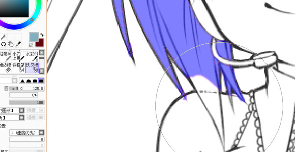 sai用哪些绘画工具,sai的基本按键教程