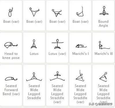 练习瑜伽小人图,瑜伽小人图简单好看