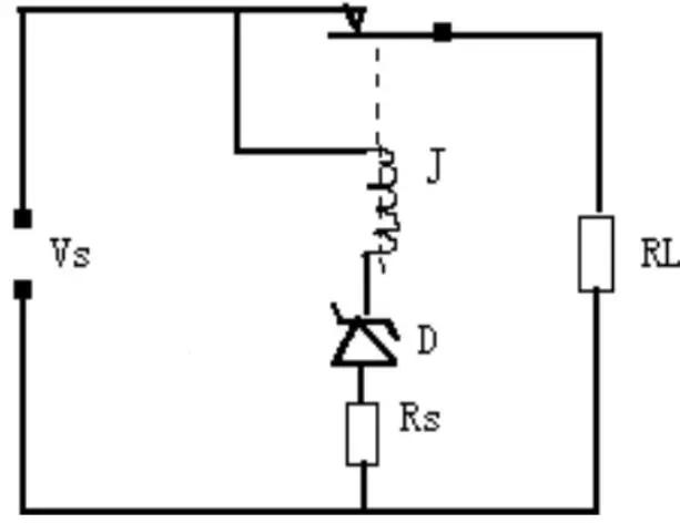 稳压二极管使用电路图,稳压二极管在电路图中的符号