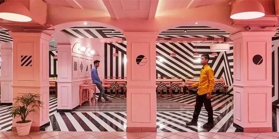 黑白格瓷砖法式,瓷砖黑白风格