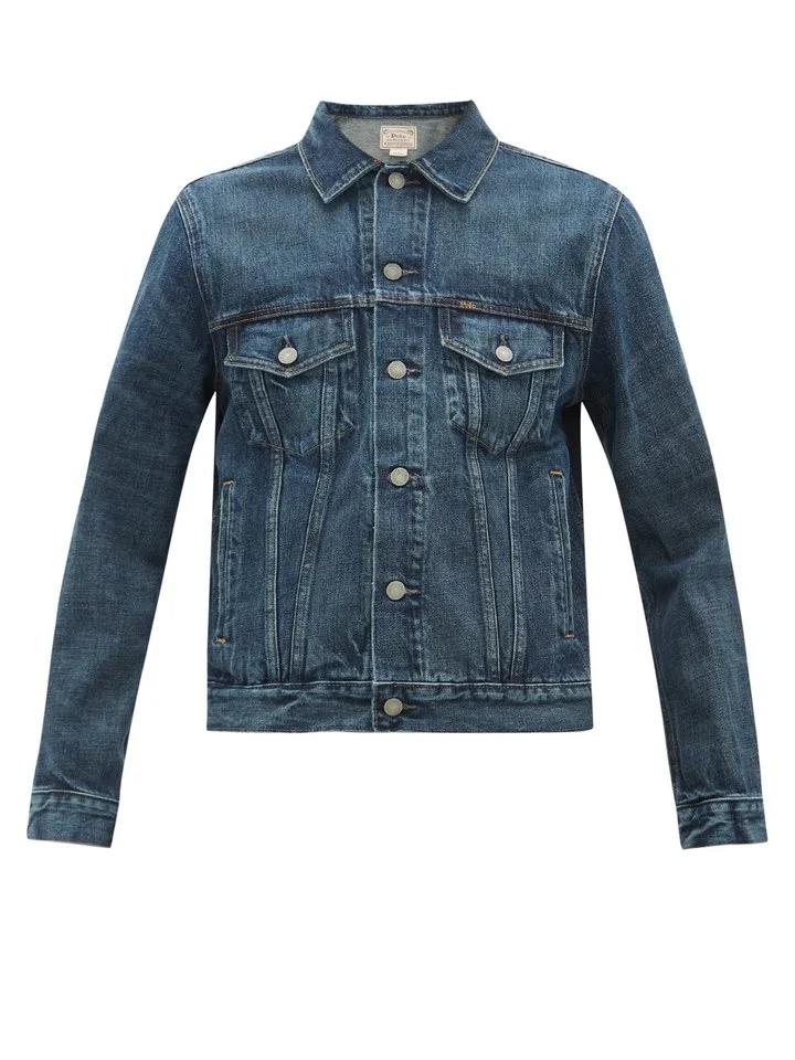 男士优衣库牛仔夹克,最新流行的男士牛仔夹克